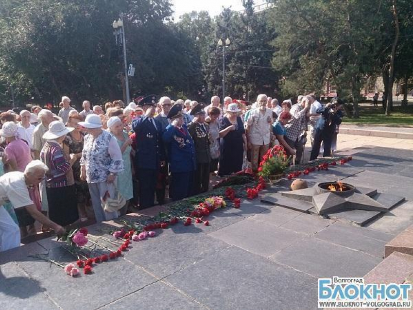 Волгоградские ветераны почтили память погибших 23 августа 1942 года