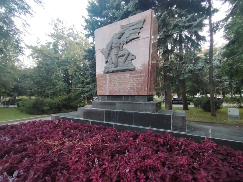 Могила сталинградского героя стала рассадником карантинного сорняка в центре Волгограда