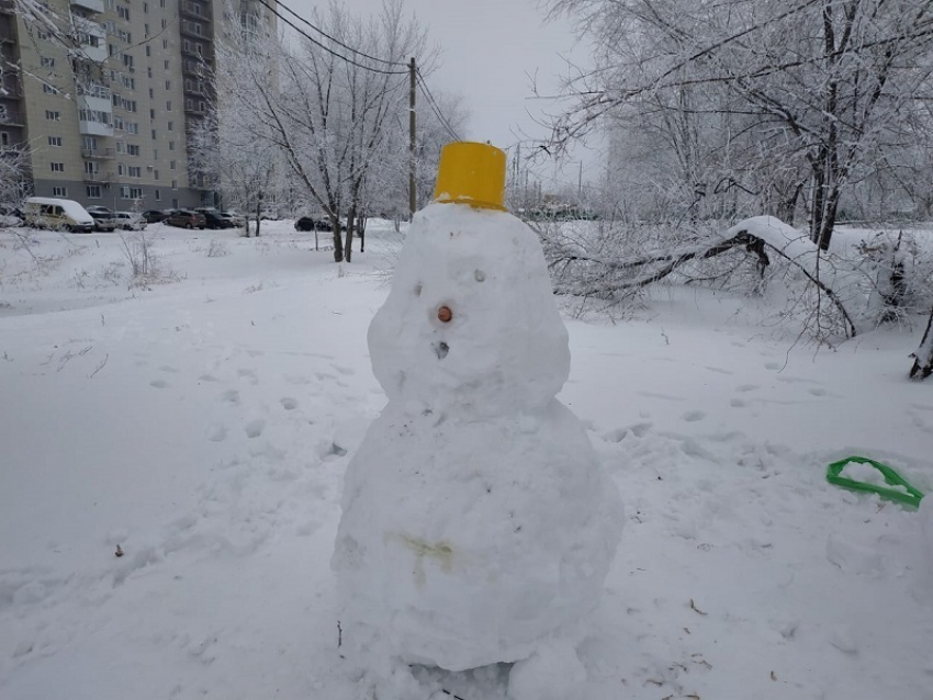 Мороз вернулся в Волгоград
