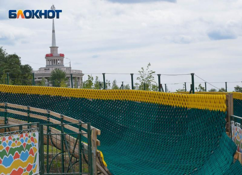 Зимний аттракцион в пойме чиновники Волгограда решили открыть летом