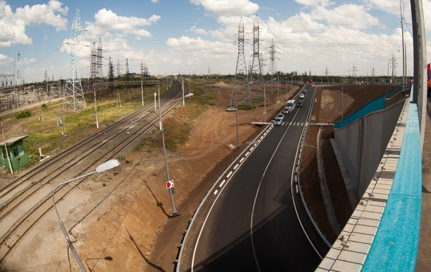 В Волгограде вовсю идет реконструкция шоссе Авиаторов