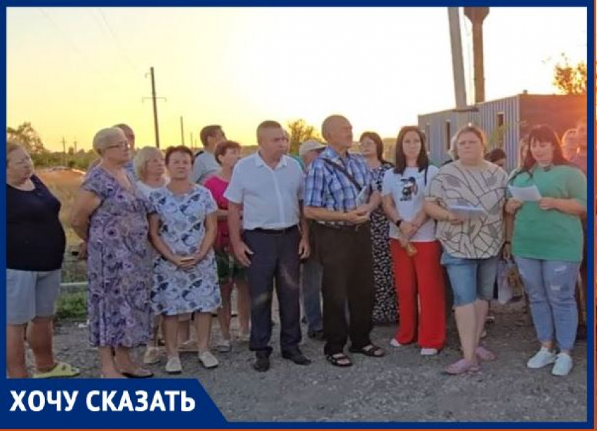 Народный сход против строительства «Дома милосердия» собрался под Волгоградом