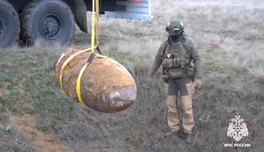 Две авиабомбы нашли в Волгоградской области 