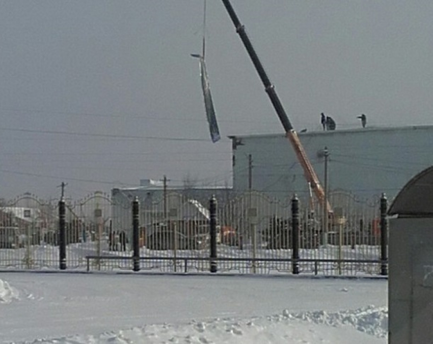 Пожар вспыхнул на заводе «Сады Придонья» под Волгоградом