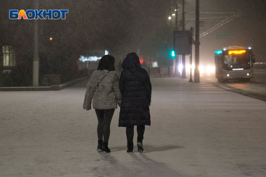 В Волгограде будет ветрено и снежно