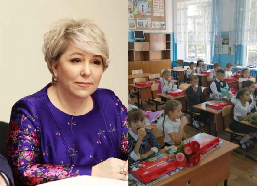 «Всех с первым днём осени», - депутат Госдумы Ирина Гусева поздравила словом и делом учеников своего избирательного округа