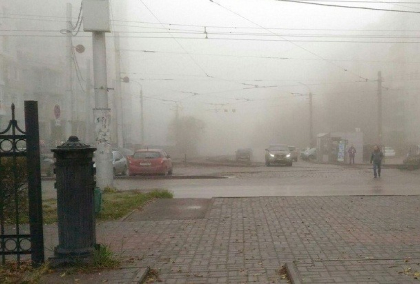 В первый день зимы в Волгоград пришли «ноль» и туман