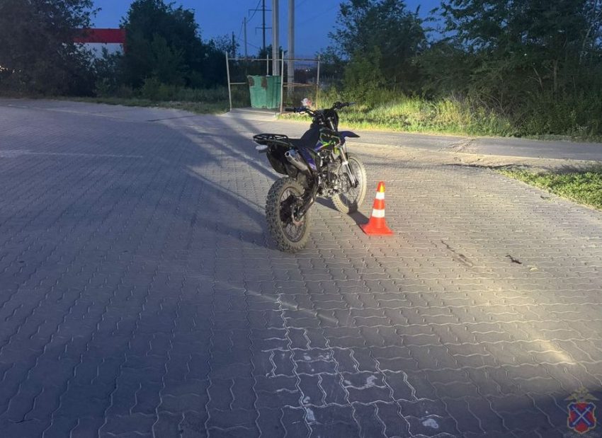 Ребенок на мотоцикле разбился под Волгоградом