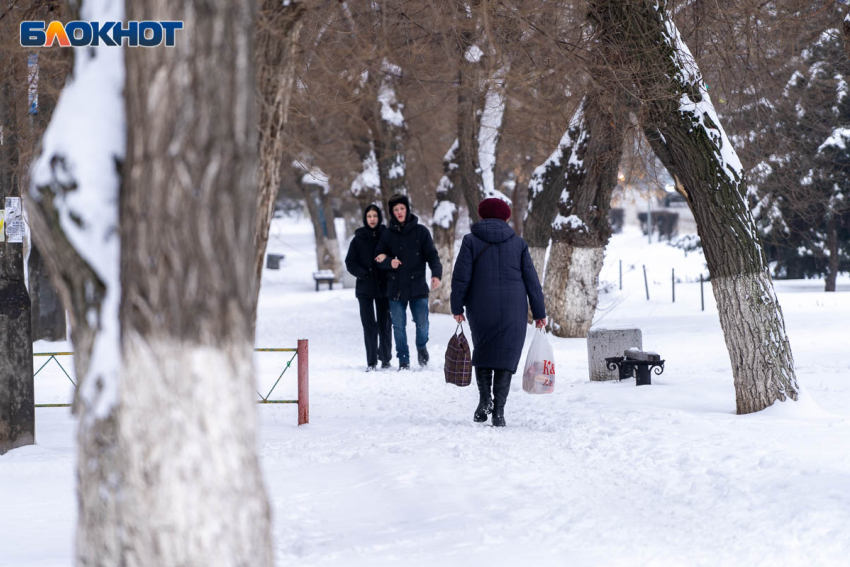 Похолодание до -10 градусов ожидается в Волгоградской области в первый день весны