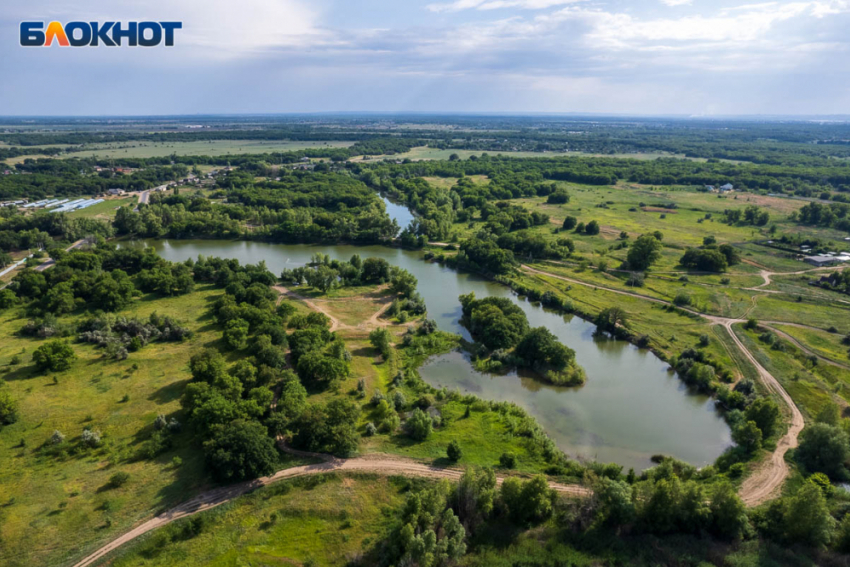 Волгоградское водохранилище пересохло из-за жары