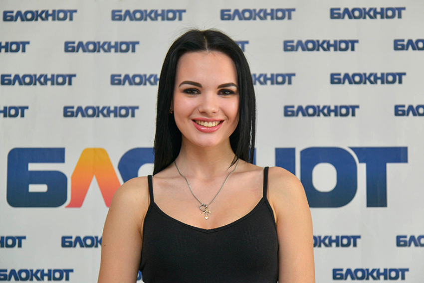 Привыкшая всегда побеждать Ксения Бережная в конкурсе «Мисс Блокнот-2019»