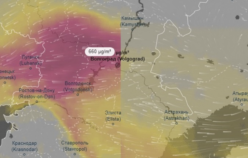 Удар сильнейшей пылевой бури подбирается к Волгограду