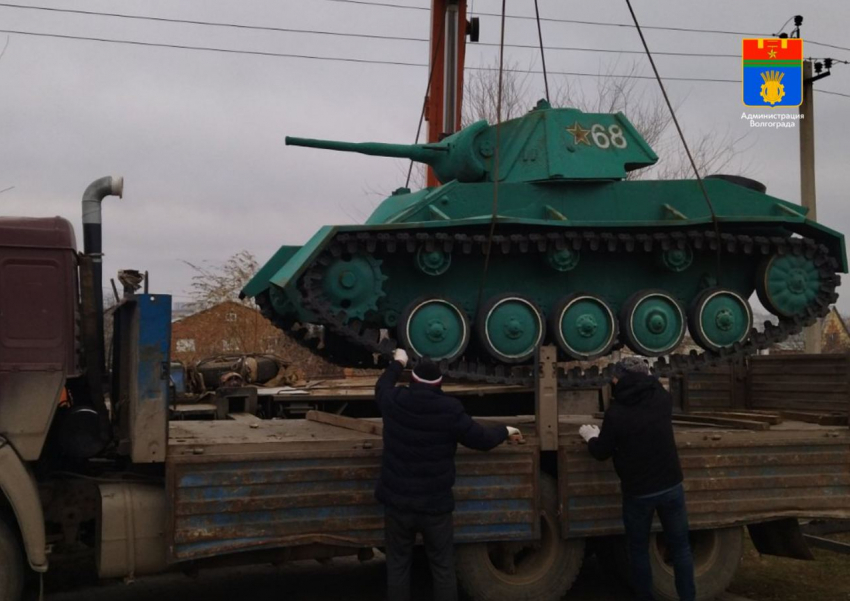 Легендарный волгоградский танк-разведчик Т-70 передадут музею «Сталинградская битва» 
