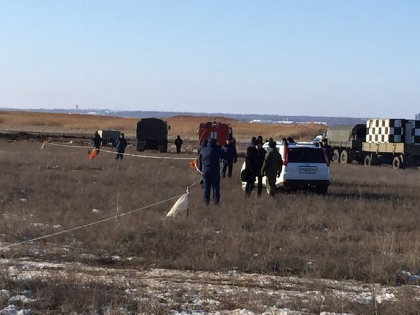 Тяжелая техника не может проехать к месту крушения Су-24 под Волгоградом 