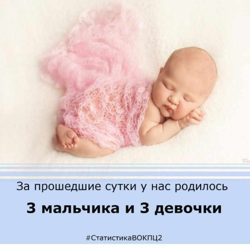 В день медсестры в Волгограде родились шесть малышей