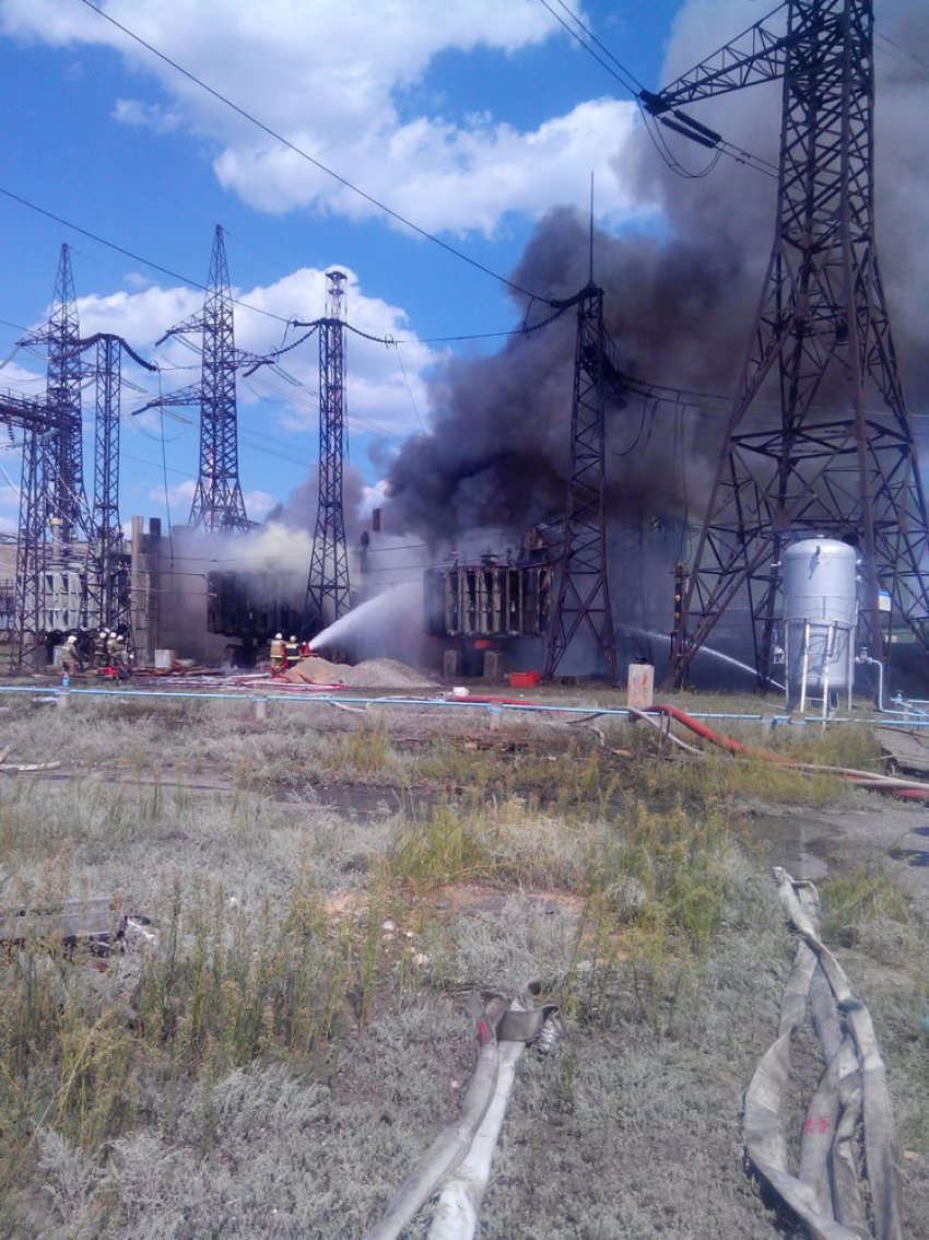 При пожаре на волгоградском Алюминиевом заводе пострадал человек