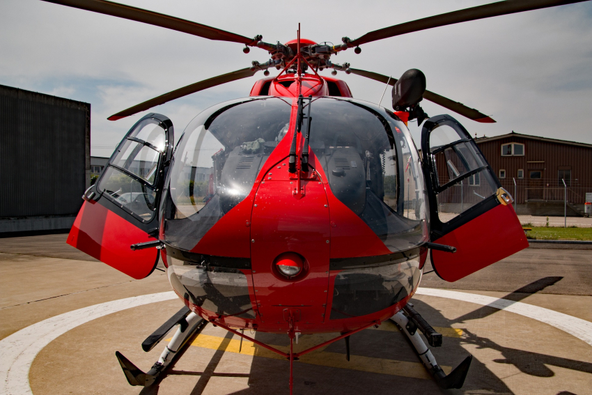 В Волгоградскую больницу вертолет экстренно доставил пациента из Ахтубинска