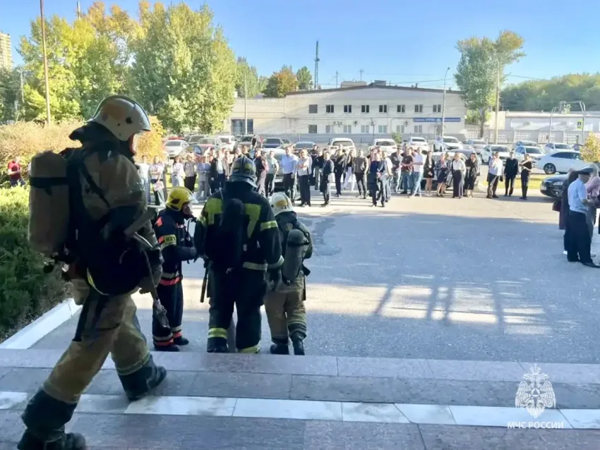 Эвакуацию Главка МВД провели в Волгограде