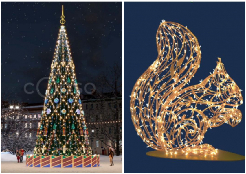 Гигантскую белку и новую 16-метровую елку покупают для волгоградской культуры за 6 миллионов