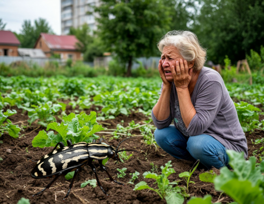 «Тварь принесло ветром?»: гигантские насекомые сожрали огороды в Волгограде
