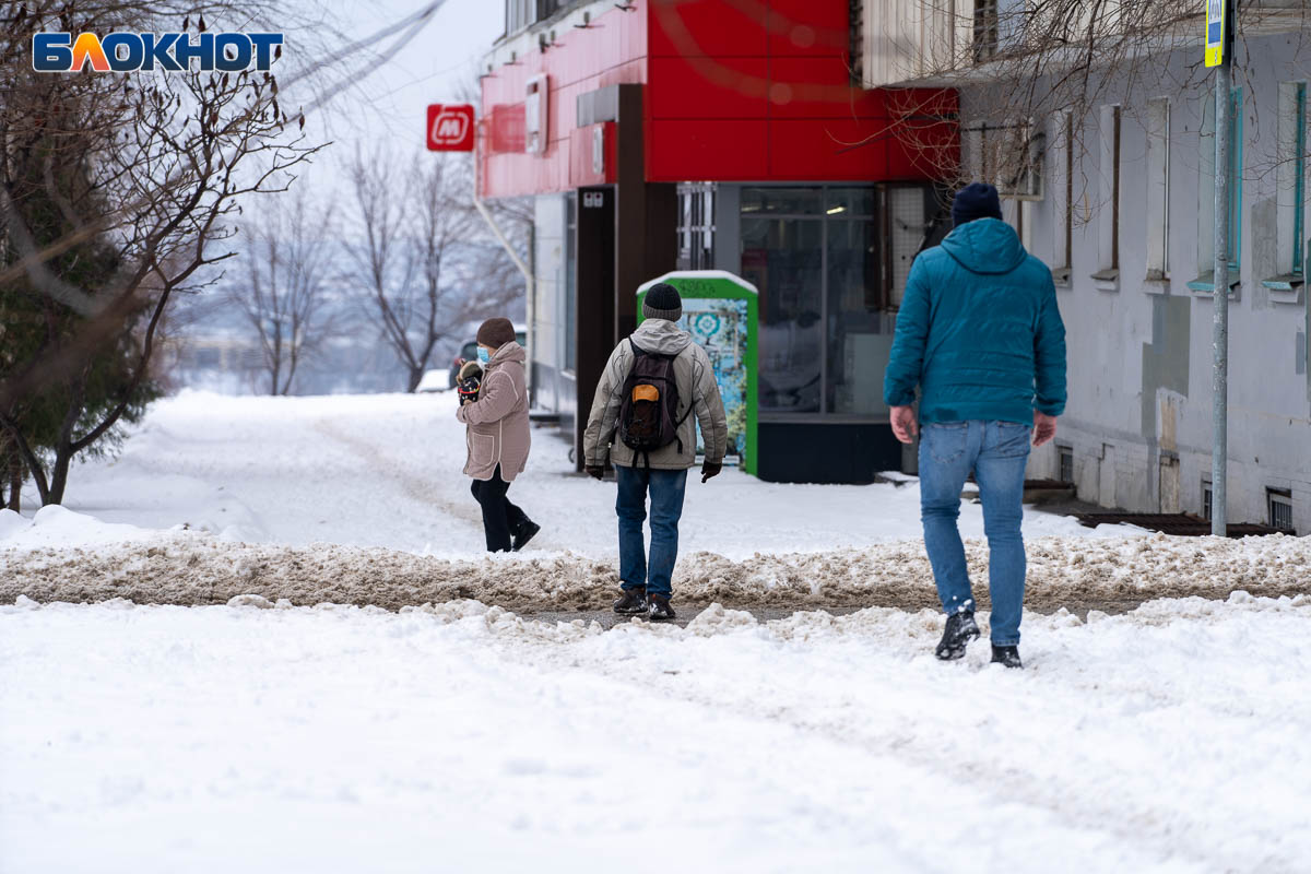 Метель и 13-градусные морозы обрушатся на Волгоград