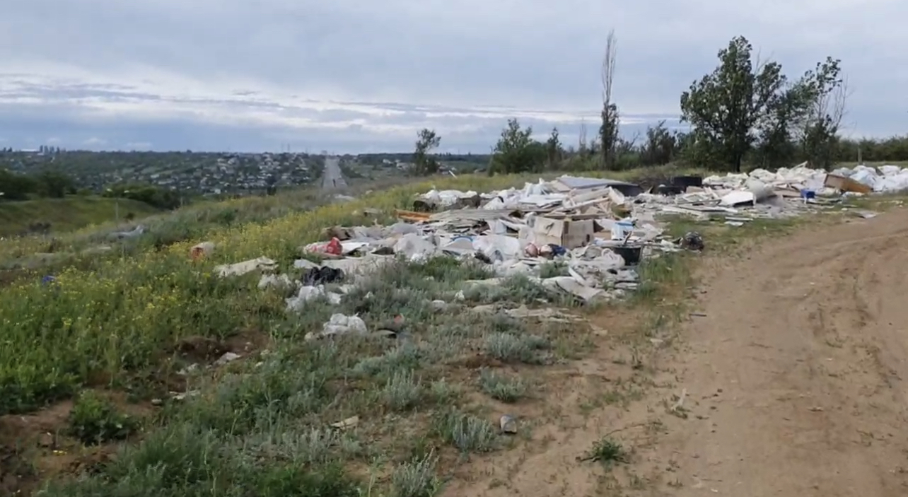 Позорные свалки среди цветов заметили в Волгограде