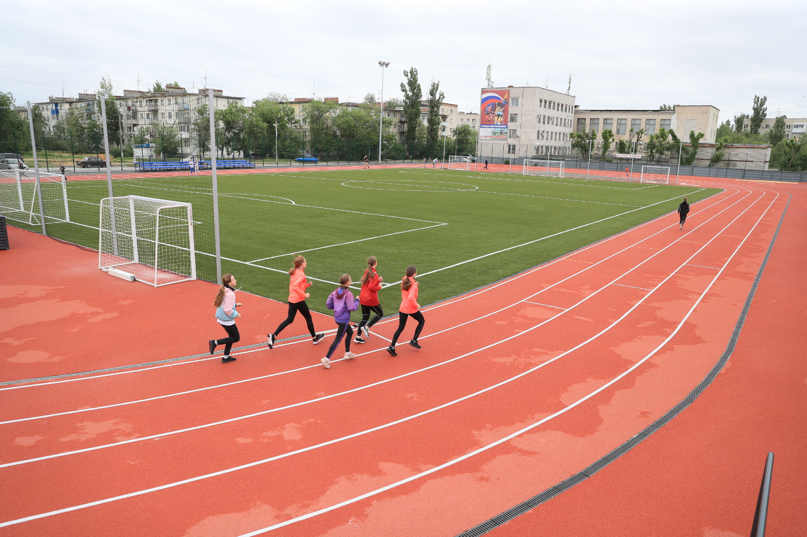 Бесплатный спорткомплекс открылся на юге Волгограда