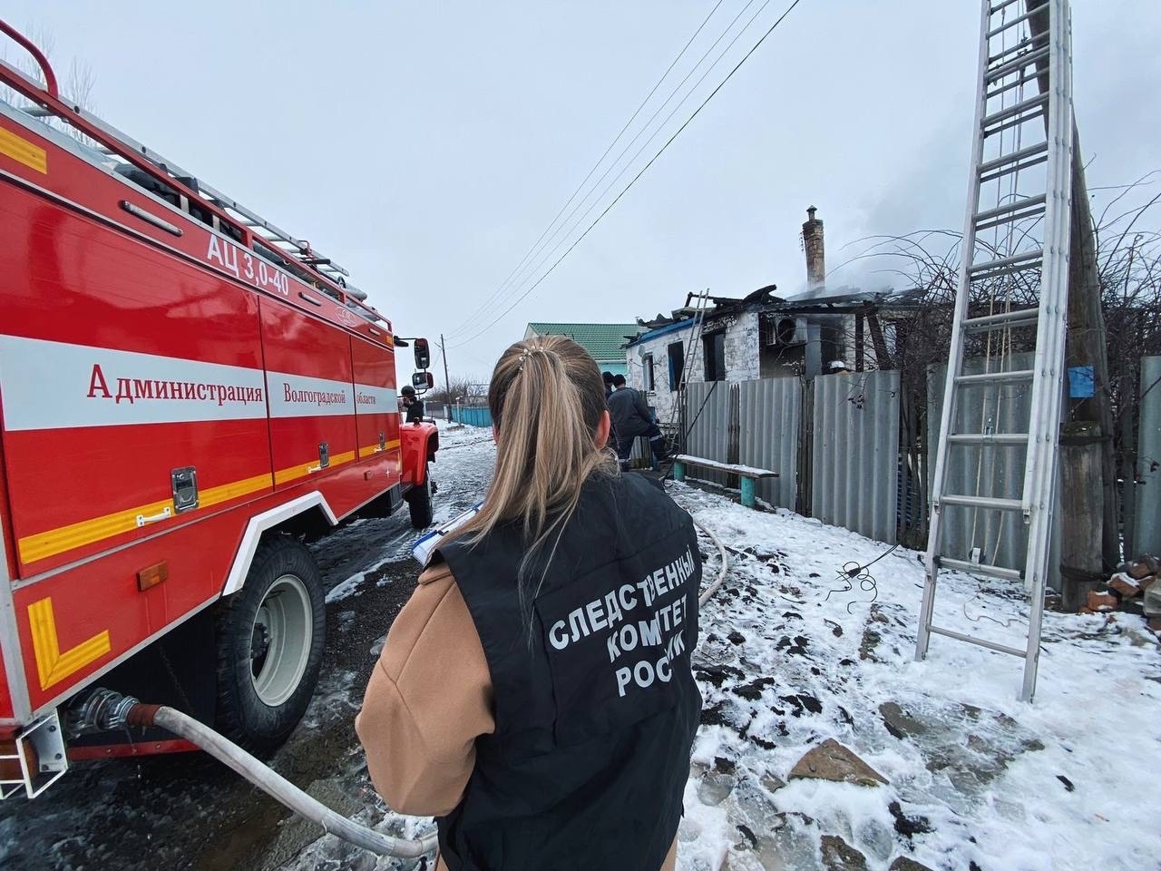 Двухлетний мальчик заживо сгорел в своем доме под Волгоградом