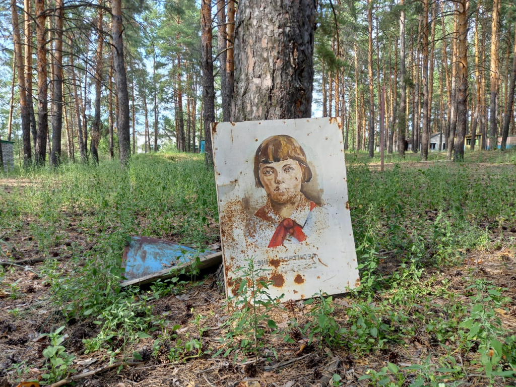 Умирает среди вековых сосен: показываем уникальный заброшенный детский  лагерь Волгоградской области