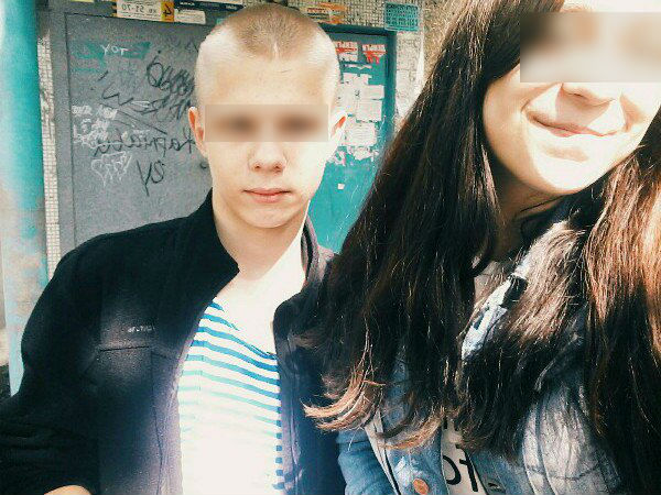Алексей с одноклассницей 1